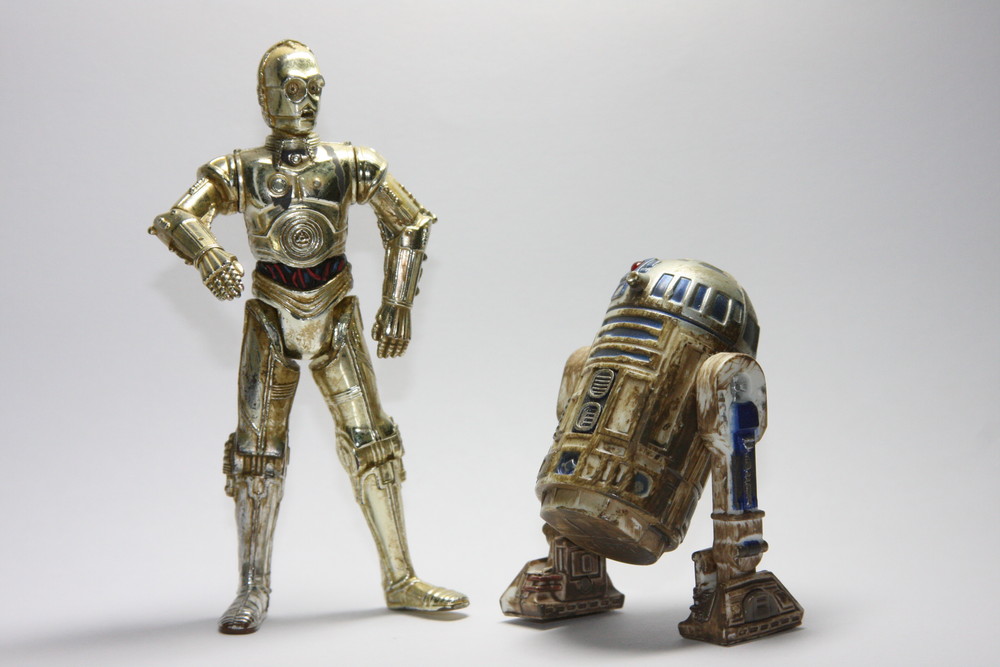 R2 D2 & C3PO