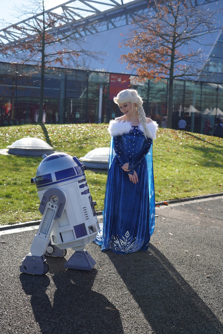 R2-D2 und die schöne Maid