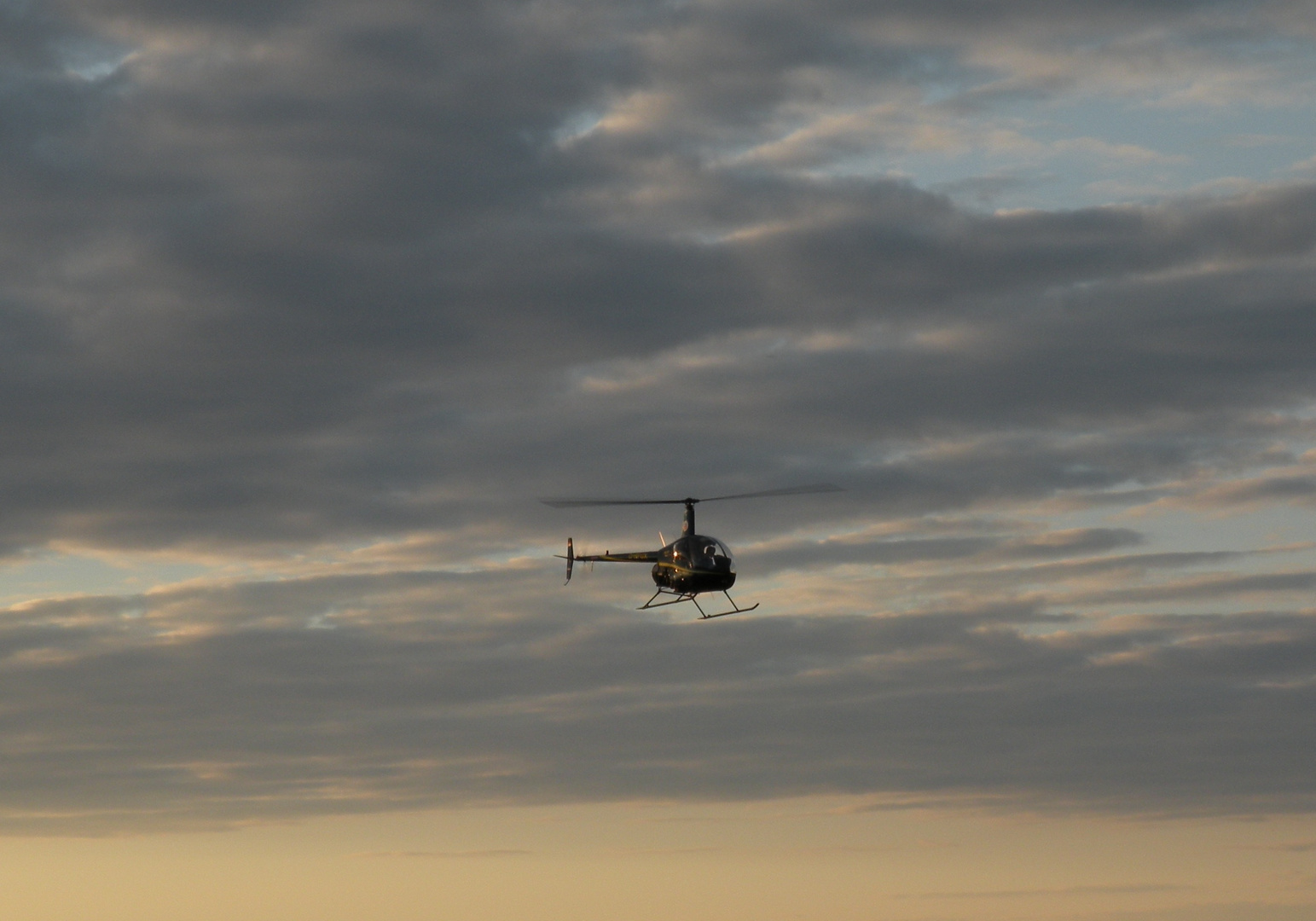 R22 in der Abendstimmung