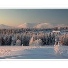 Raattama - Blick aufs Pallas Fjell