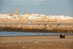 Rabat - Beach - View on Salé