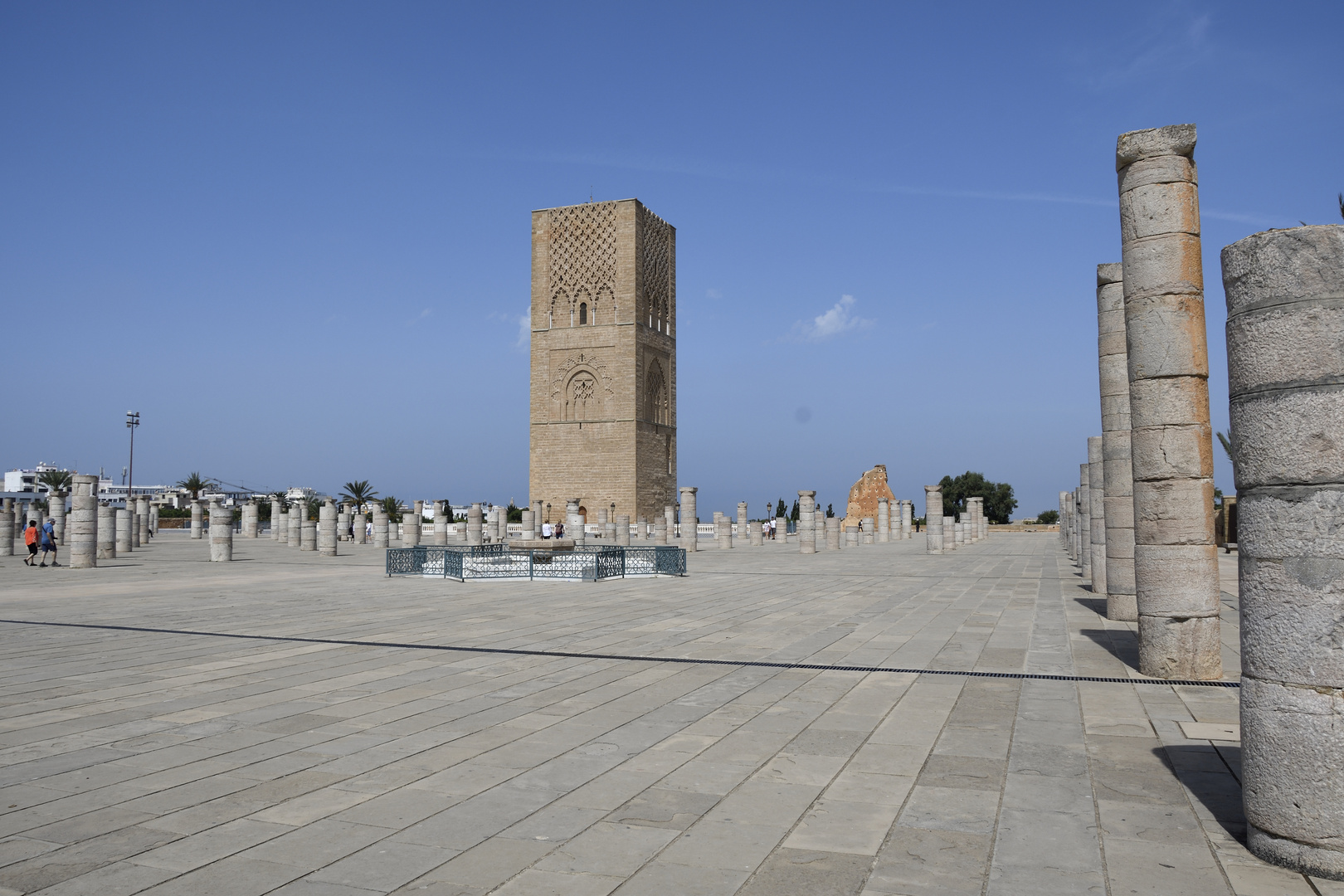 Rabat - der Hassan-Turm 