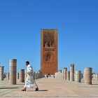 Rabat - Hassan-Moschee und Hassan-Turm