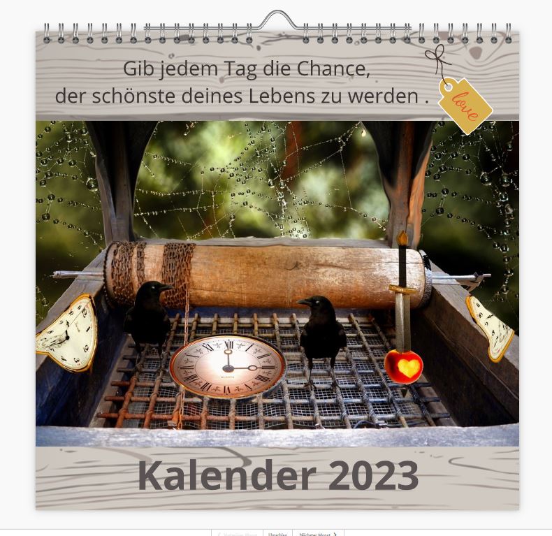 Raben-Krähen-Kalender