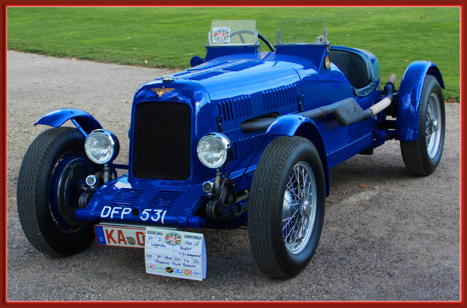 Racecar aus dem Jahre 1938