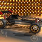 Racing Car mit etwas Weihnachtsoptik