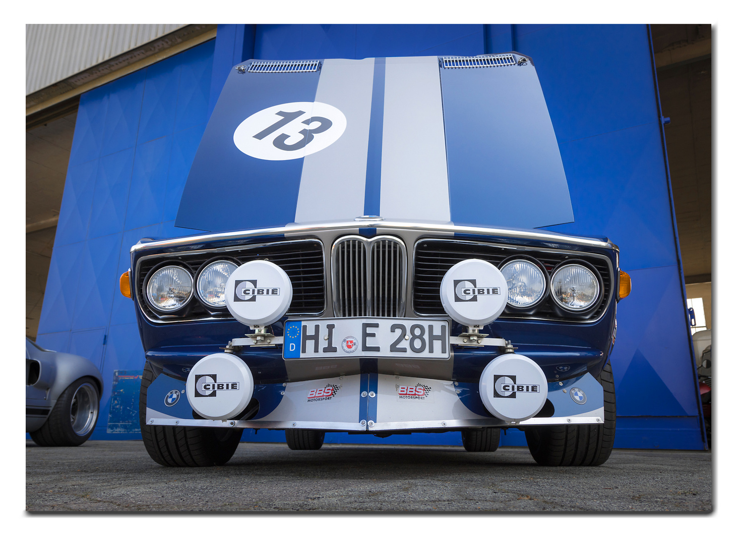 Racing days at Hildes' Heim by Hannover: "Schnitzer"-BMW 