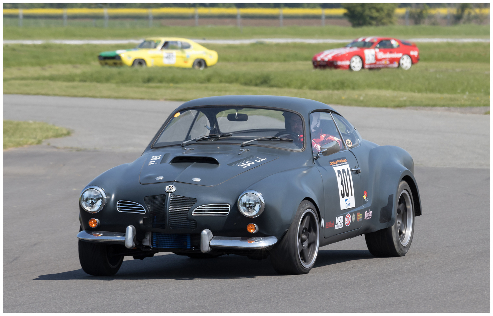 Racing days at Hildes' Heim: VW Karmann Ghia V8