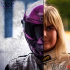 Racing driver portrait