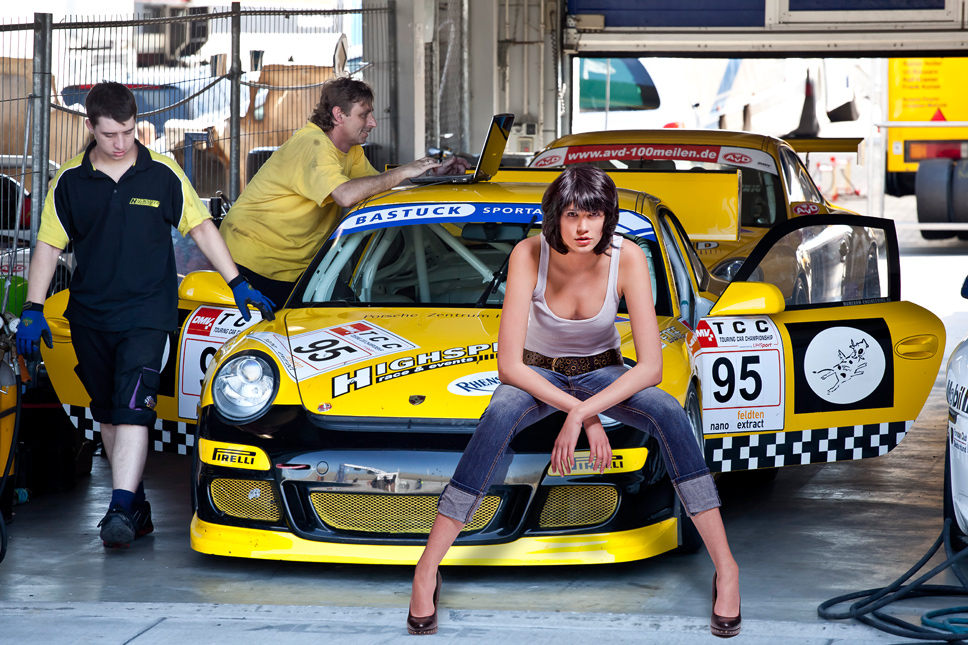 Racing girl