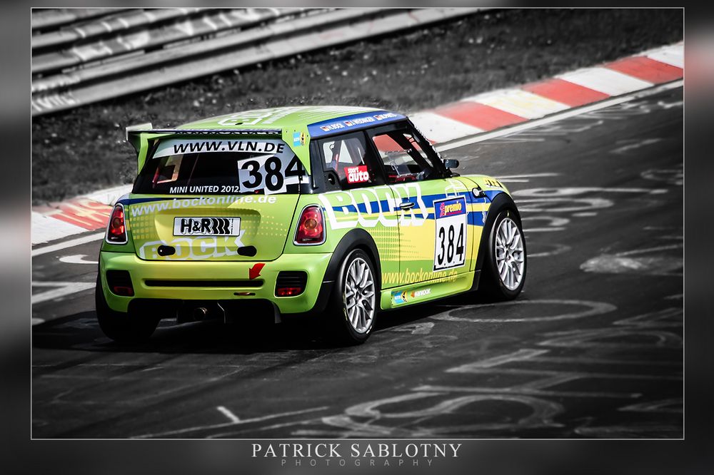 Racing MINI "BOCK" VLN Saison 2012 auf der Nordschleife am Nürburgring