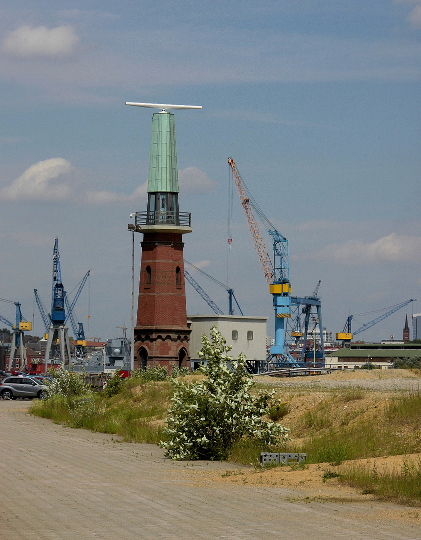 Radar-Turm und Umgebung