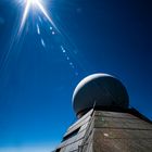 Radarstation auf dem Grand Ballon in den Vogesen