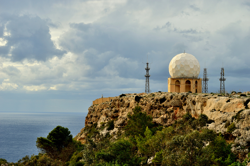 Radarstation bei den Dingli Cliffs / Malta 2013