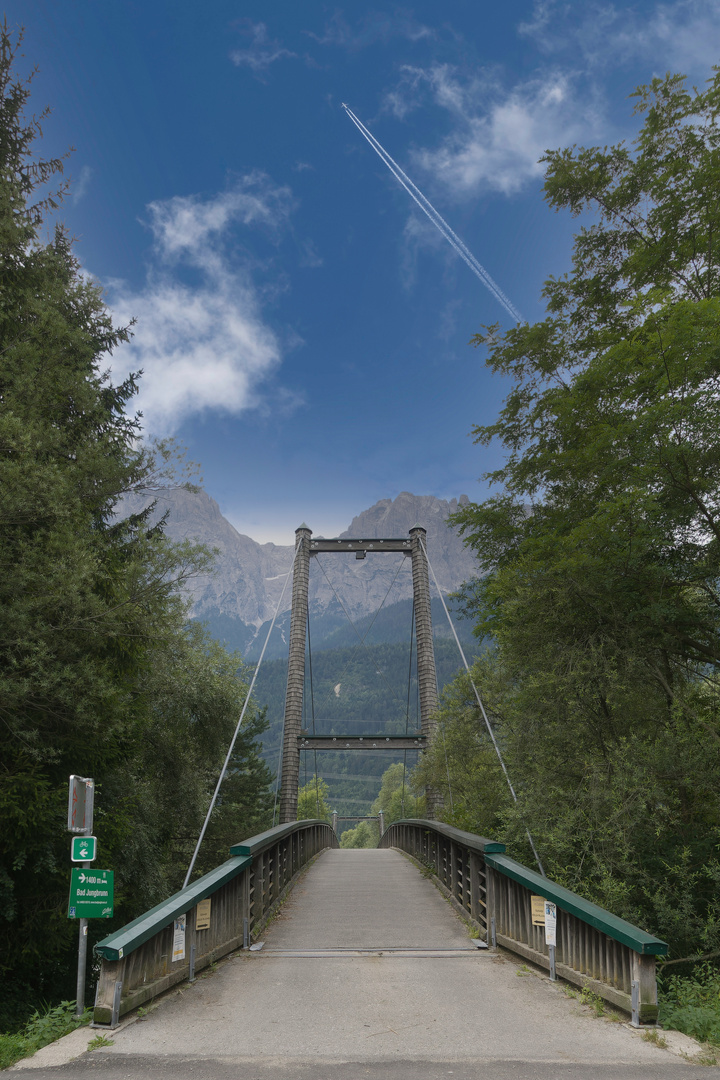 Radbrücke in Dölsach