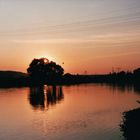 Radebeul - Elbe - September - Sonnenuntergang
