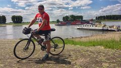 Radeln am Rhein