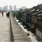 Radeln auf der Stadtmauer von Xi'an