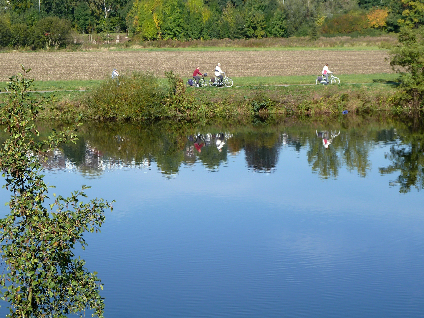 Radeln im Herbst