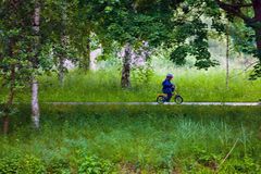 Radeln macht auch im Regen Spass