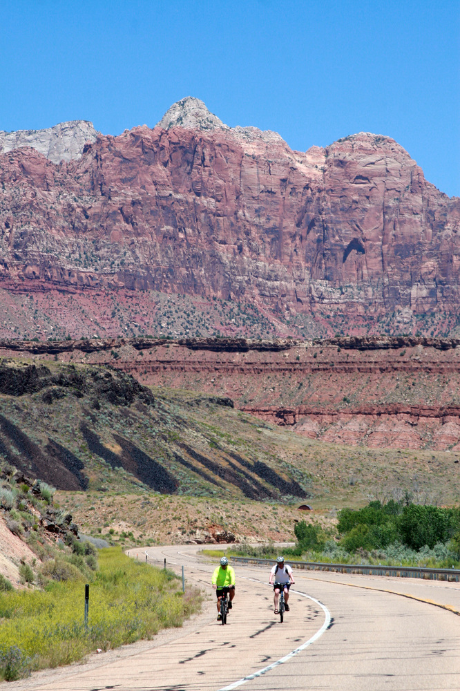 Radfahren im Zion Nationalpark