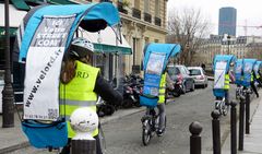 Radfahren in Paris