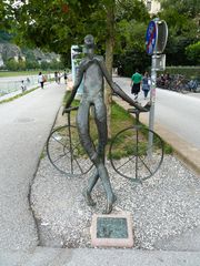 Radfahren macht schlank....