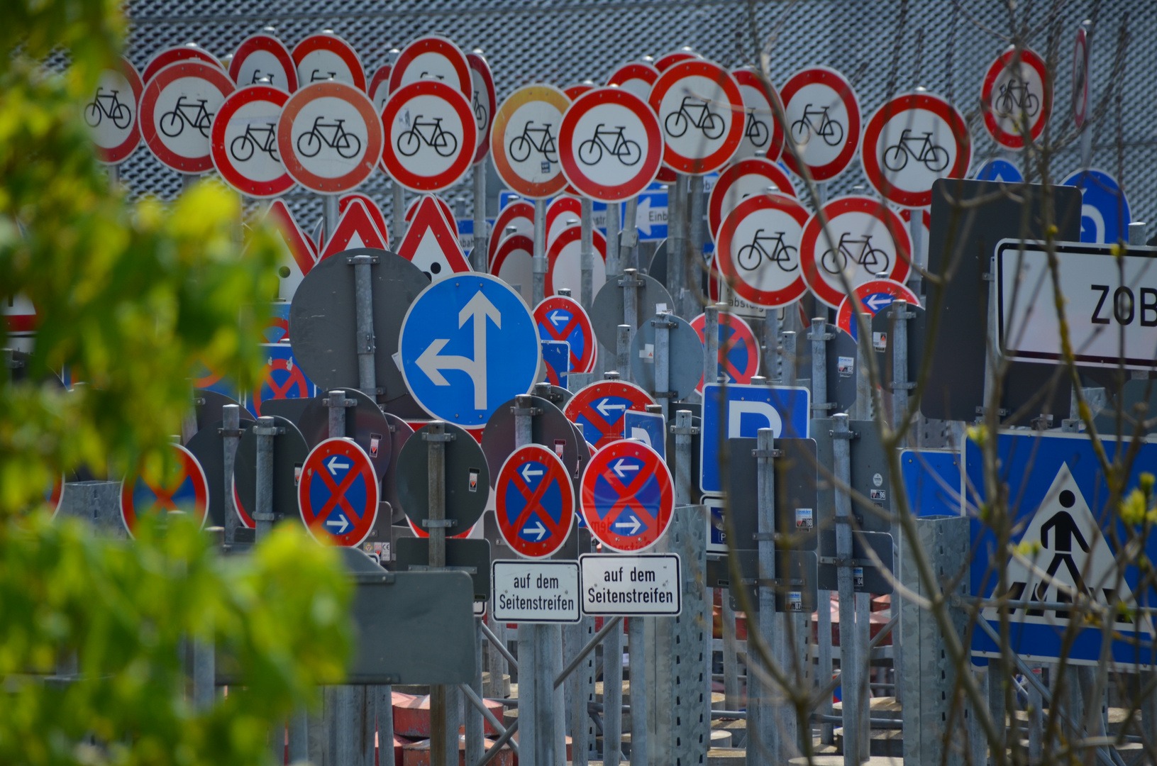 Radfahren verboten