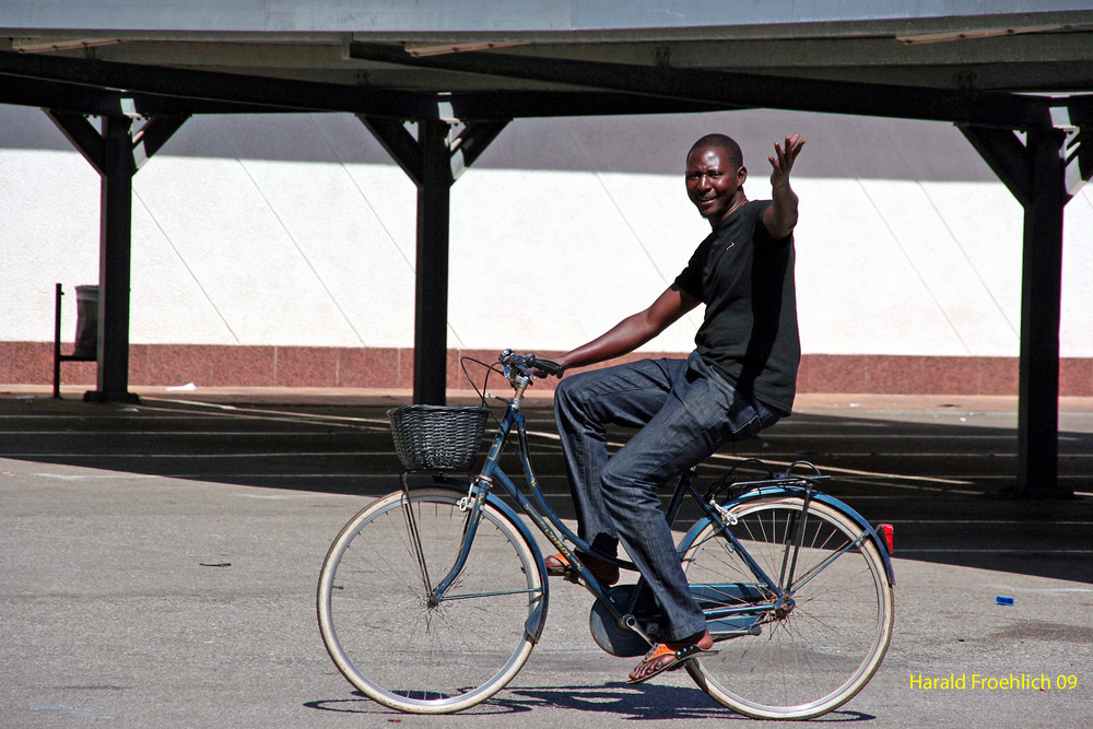 Radfahrer auf Malle 2009