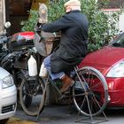 Radfahrer im Rom