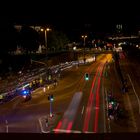 Radfahrer in Düsseldorf im Rheinufertunnel