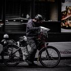 Radfahrer in NYC