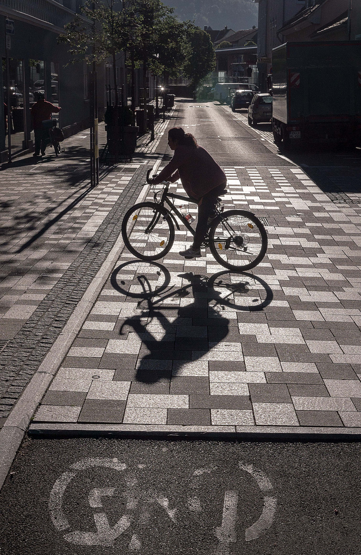 Radfahrer in Tuttlingen
