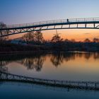 Radfahrer mit Aussicht