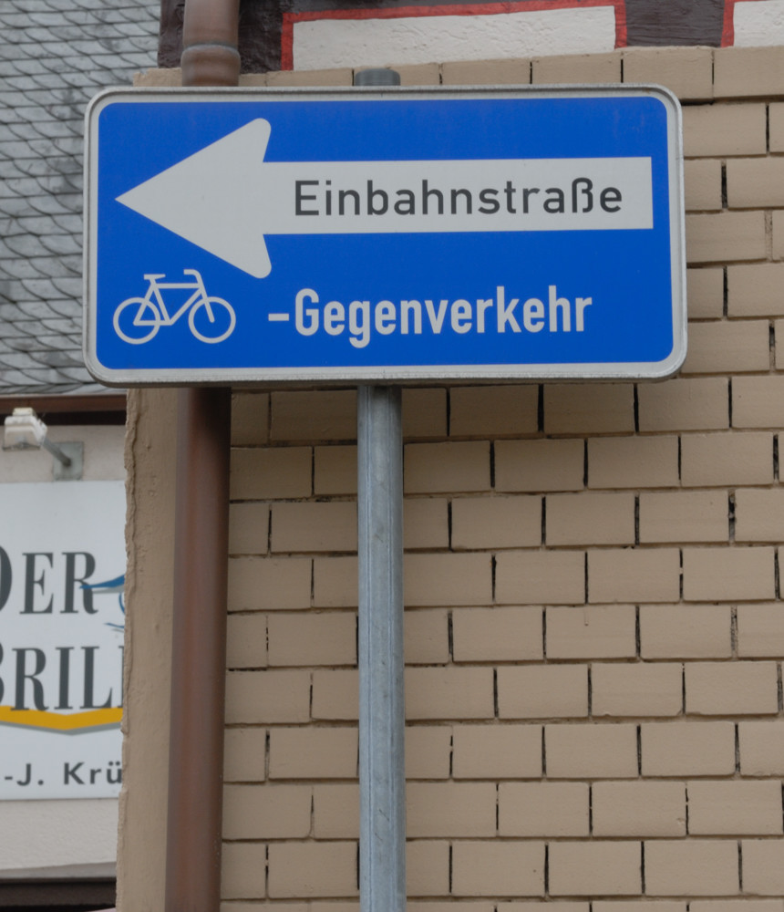 Radfahrer sind die freundlichsten Verkehrsteilnehmer..