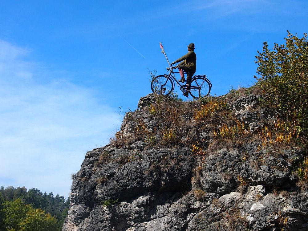 Radfahrerfelsen