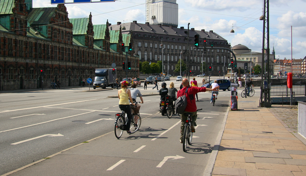 Radfahrfreundliches Kopenhagen