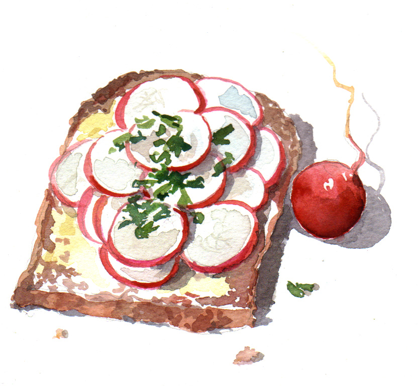 Radieschenbrot