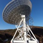 Radioteleskop bei Effelsberg in der Eifel