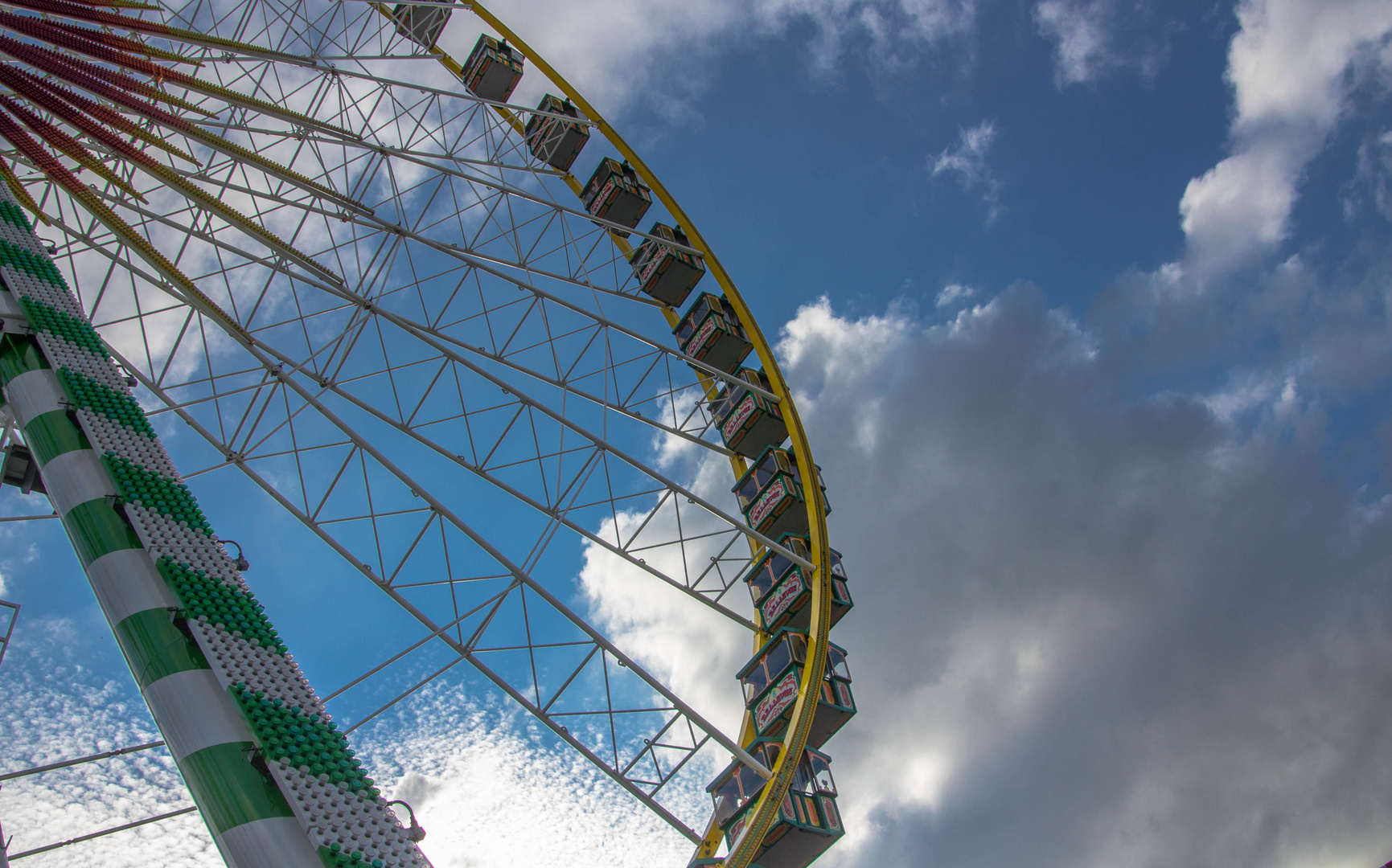 Radlauf in den Himmel