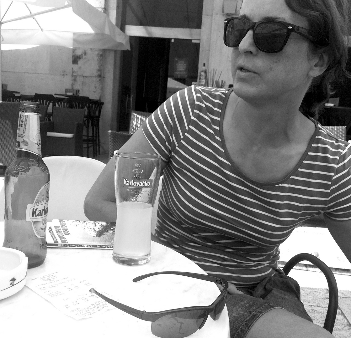 Radler trinken in Zadar