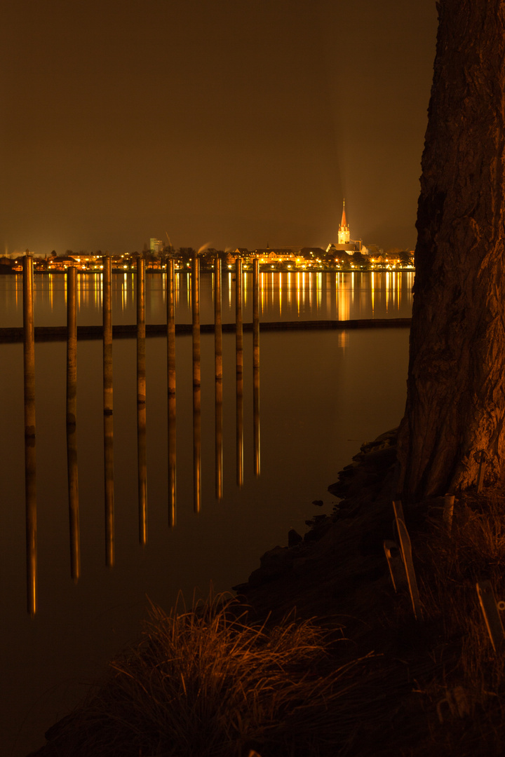 Radolfzell bei Nacht