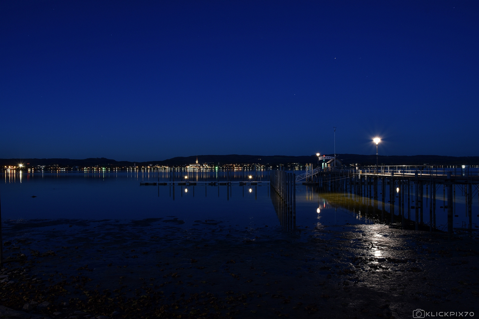 Radolfzell - blaue Stunde