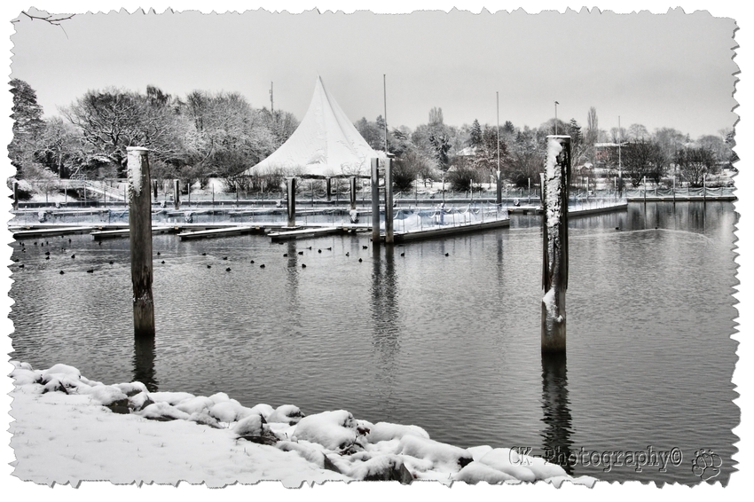 Radolfzell im Schnee