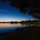 Radolfzell zur Blauen Stunde am See