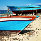 radoub sur la plage d'Apollonia