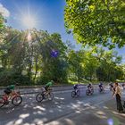 Radrennen durch die Konrad-Adenauer-Allee