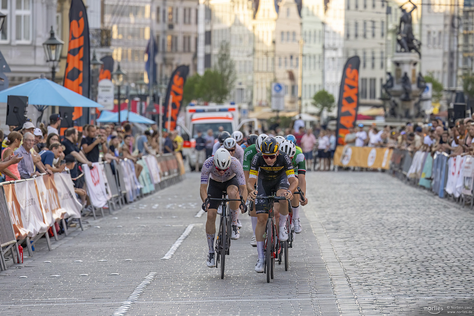 Radrennen in der Maxstraße