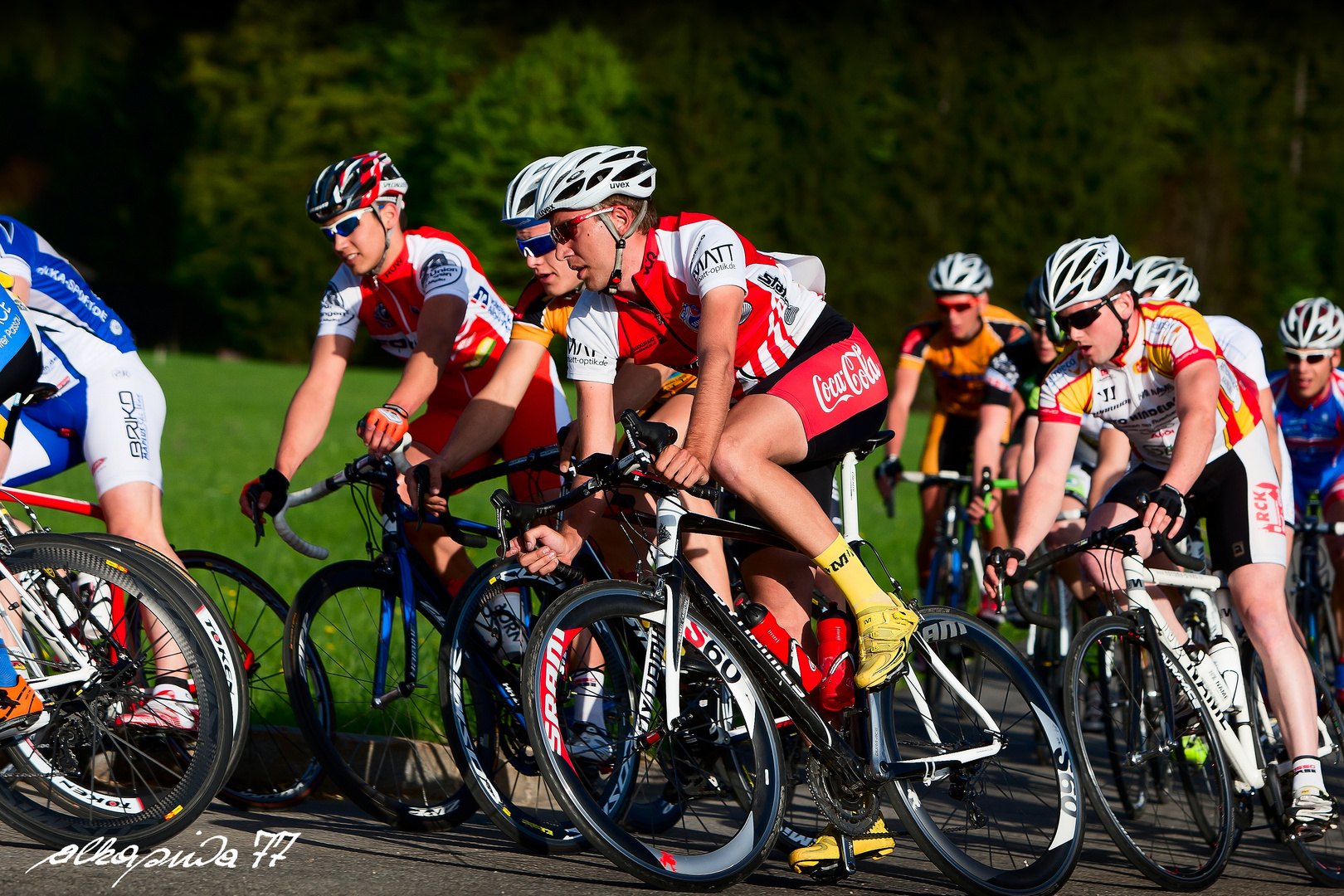 Radrennen in Pinswang Foto & Bild sport, radsportarten, radrennen