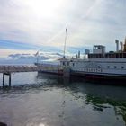 Radschiff Helvétie als Museum auf dem Genfersee ...